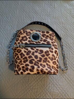 Alexander Wang Is a Crossbody Bag Featuring Leopard Print Calf Hair.